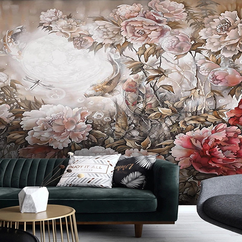 Custom wallpaper and mural installation